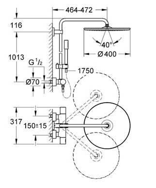 Grohe Rainshower Brusesystem Vvs Shoppen Dk