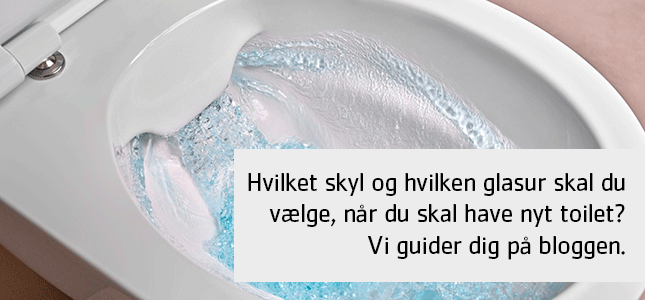 Læs om TurboFlush og antibakteriel glasur - bl.a.