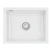 Lavabo Mera 50 U porcelnskkkenvask - Krom aflb