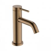 hansgrohe Tecturis S hndvaskarmatur 80 m/Coolstart, EcoSmart+ og lft-op bundventil - Brstet bronze