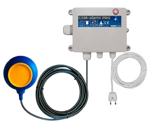 Watercare GSM VA-alarm PRO 5G. alarmvippe med 5m kabel.