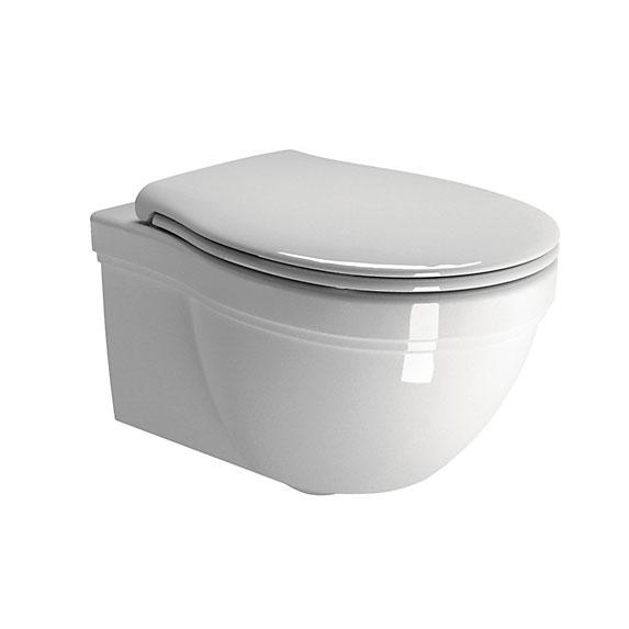 GSI Classic 55 væghængt toilet m/ExtraGlaze+