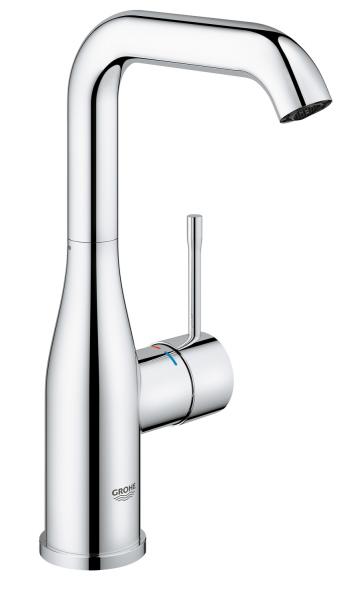 Grohe Essence New håndvaskarmatur m/høj tud - Krom