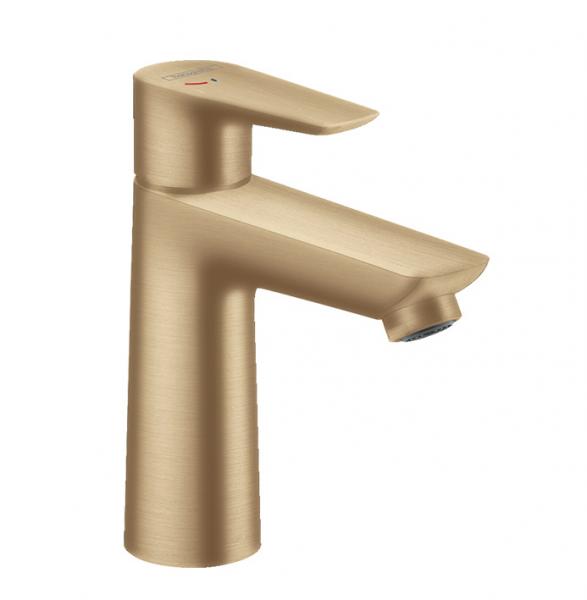 Hansgrohe Talis E110 håndvaskarmatur m/CoolStart og løft-op bundventil - Børstet bronze