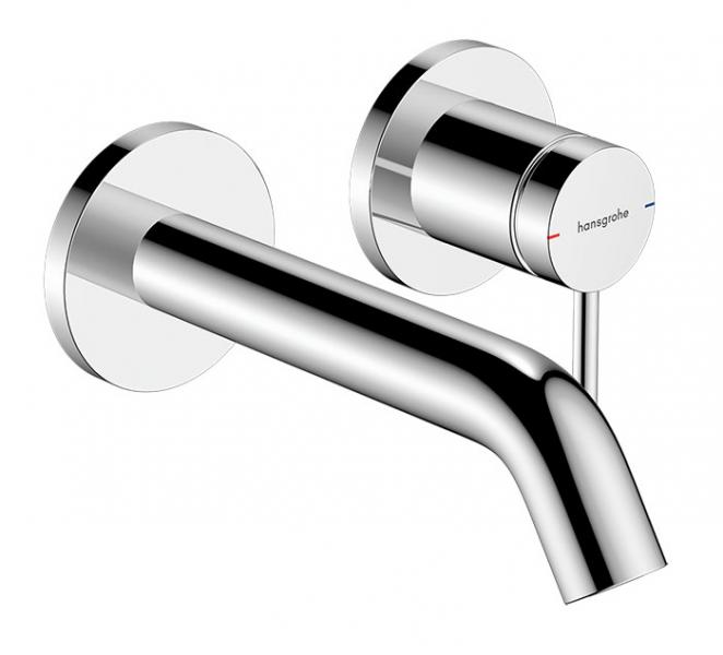 hansgrohe Tecturis S håndvaskarmatur t/indbygning m/EcoSmart+ - 165 - Krom