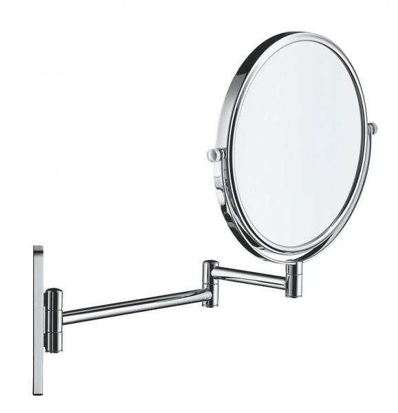 Duravit D-Code makeupspejl m/3x forstørrelse - Krom