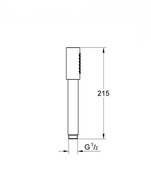 Grohe Sena Stick håndbruser 6,6l