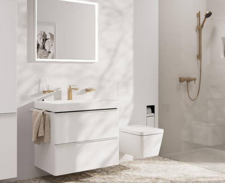 hansgrohe Tecturis E 110 vandhane m/CoolStart og EcoSmart+ - Børstet bronze