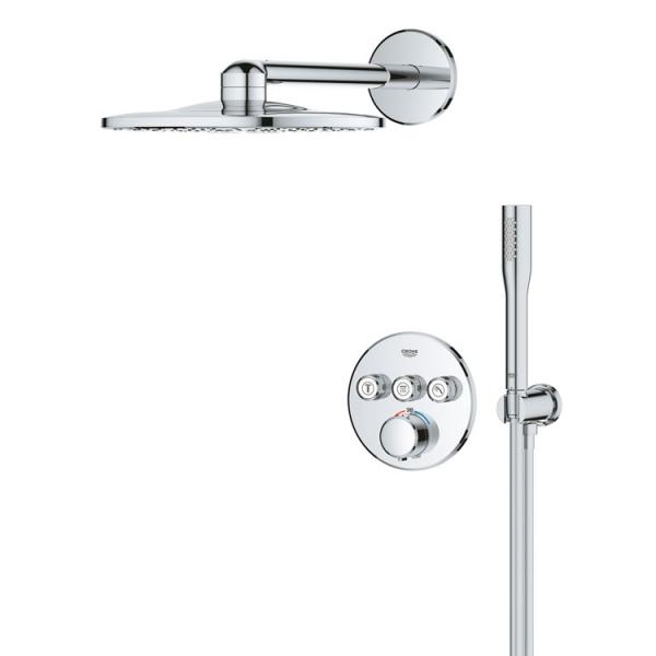 Grohe Precision SmartControl 310 komplet brusesystem til indbygning