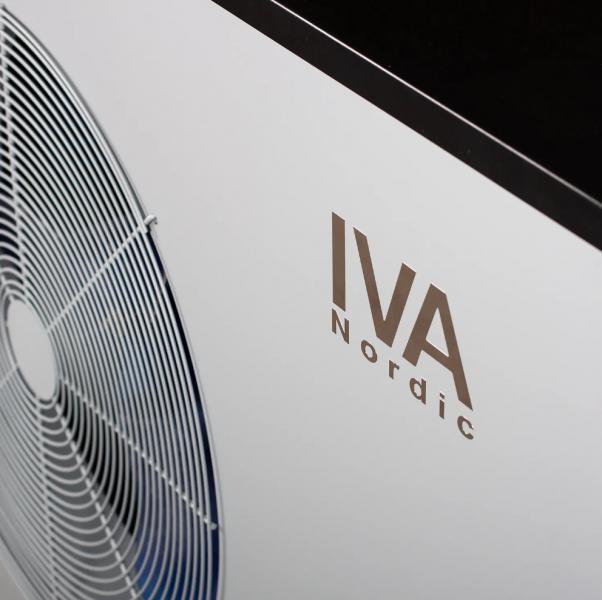 IVA Nordic Varmepumpe med WiFi - Luft til vand - 9 kW