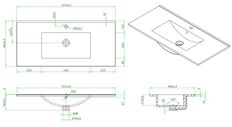Cassøe Class 100 møbelsæt - Sortbejdset eg m/lameller Cassøe Class 100 møbelsæt - Sortbejdset eg m/lameller