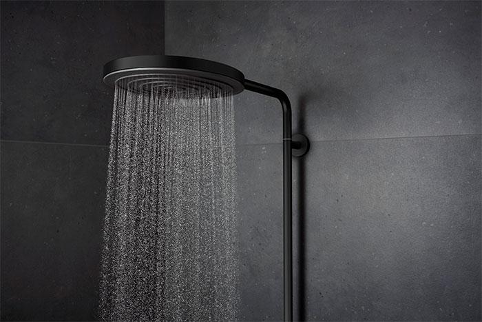 hansgrohe Pulsify S Puro 260 Showerpipe 1jet m/EcoSmart og Ecostat Fine - Mat sort