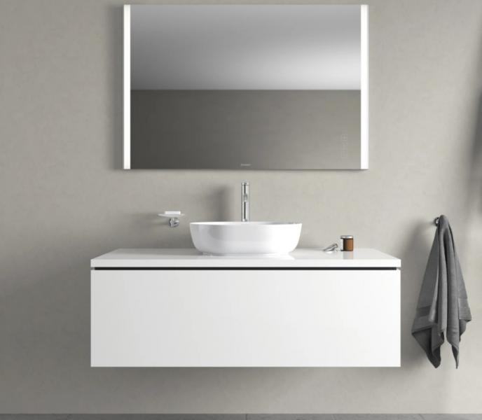 Duravit Luv 60 fritstående bowlevask - Uden hanehul - Wondergliss