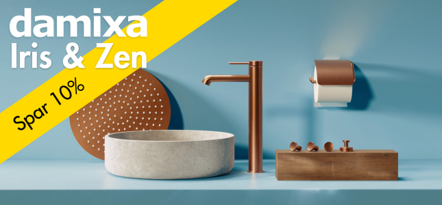 Spar 10% på Damixa Iris og Zen