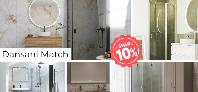 Spar 10% på bruseglas fra Dansani Match