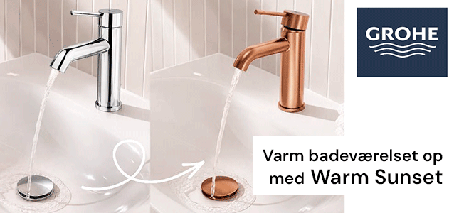 Grohe børstet Warm Sunset