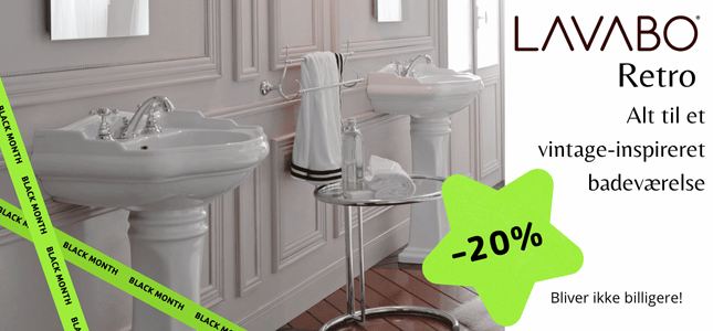 Spar 20% på Lavabo Retro