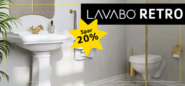 Spar 20% på Lavabo Retro